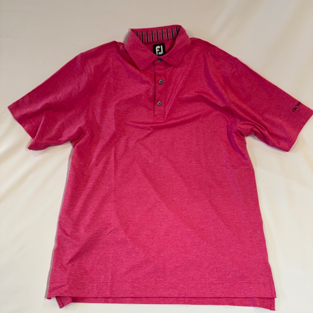 FootJoy FJ Pink Polo Shirt